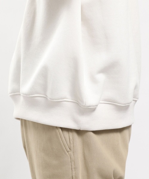 GLOBAL WORK Smile Seed Store（グローバルワーク スマイルシードストア）の「ドライ裏毛プリントプルオーバー/984044（スウェット・メンズ・ネイビー/ブラック/オフホワイト・X-LARGE/SMALL/LARGE/MEDIUM）」の10枚目の写真