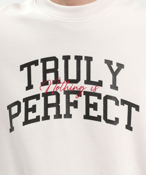 GLOBAL WORK Smile Seed Store（グローバルワーク スマイルシードストア）の「ドライ裏毛プリントプルオーバー/984044（スウェット・メンズ・ネイビー/ブラック/オフホワイト・X-LARGE/SMALL/LARGE/MEDIUM）」の11枚目の写真