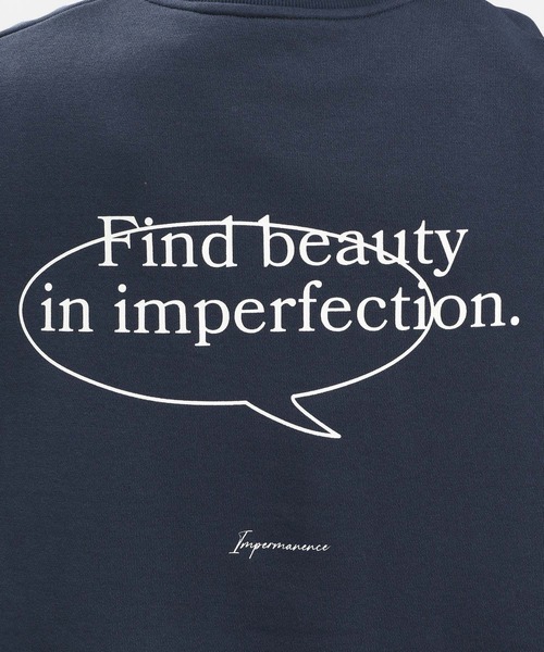 GLOBAL WORK Smile Seed Store（グローバルワーク スマイルシードストア）の「ドライ裏毛プリントプルオーバー/984044（スウェット・メンズ・ネイビー/ブラック/オフホワイト・X-LARGE/SMALL/LARGE/MEDIUM）」の6枚目の写真