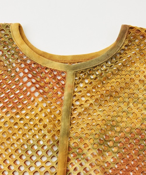 CUBE SUGAR(キューブシュガー)の「メッシュフレンチスリーブワンピース(ワンピース・レディース・ナチュラル/ブルー系その他/カーキ系/カーキ・M)」の13枚目の写真