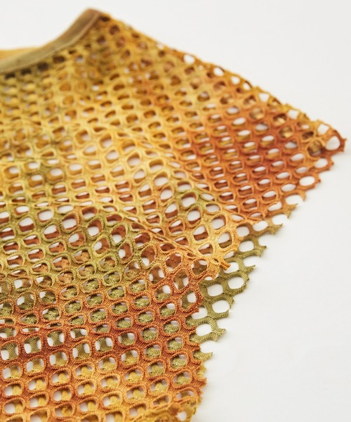 CUBE SUGAR(キューブシュガー)の「メッシュフレンチスリーブワンピース(ワンピース・レディース・ナチュラル/ブルー系その他/カーキ系/カーキ・M)」の14枚目の写真