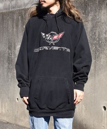 【ヴィンテージ古着】STEVE＆BARRY'S / スティーブアンドバリーズ CORVETTE リバースタイプ スウェットパーカー
