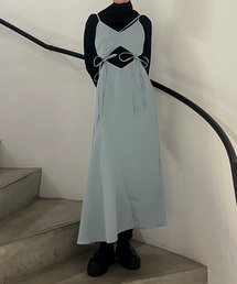 LE CIEL BLEU（ルシェルブルー）の「ツイルキャミドレス / Twill Cami 