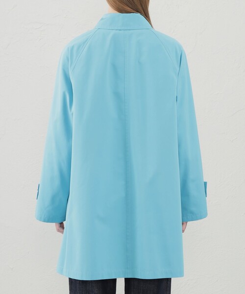 MACKINTOSH PHILOSOPHY(マッキントッシュ フィロソフィー)の「【WELBURY(ウェルベリー)】ポリエステルコットン(ステンカラーコート・レディース・ダークネイビー/ブルー系その他4・36/38)」の7枚目の写真