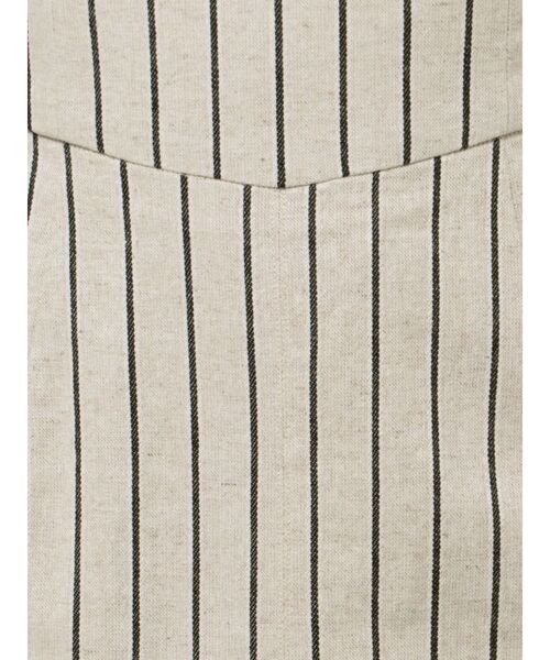 LAGUNAMOON（ラグナムーン）の「ストライプスリットタイトスカート（スカート・レディース・ブラック/ベージュ/ライトグレー・MEDIUM/SMALL）」の17枚目の写真