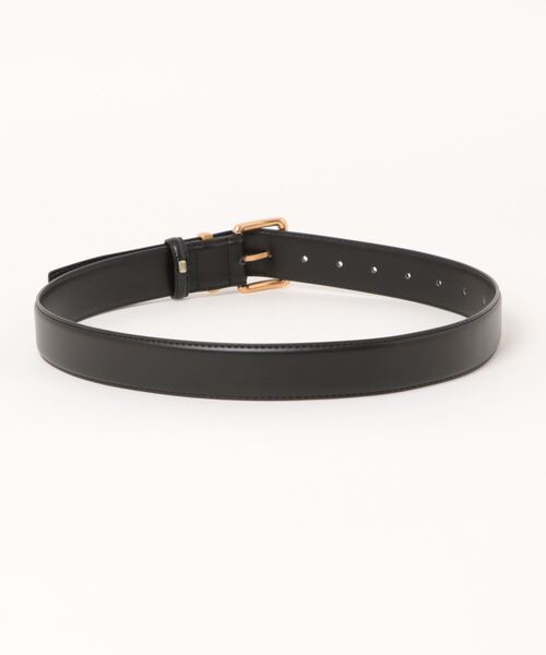 florist（フローリスト）の「【牛革】スクエアゴールドバックル太幅レザーボリュームベルト（ベルト・レディース・ブラック/ブラウン・100cm/110cm）」の8枚目の写真