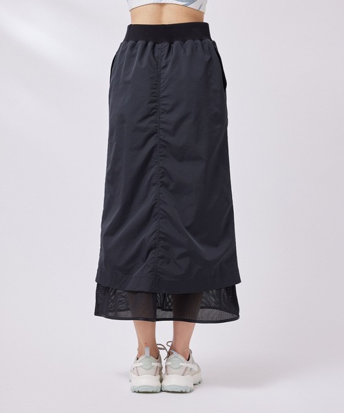 NERGY（ナージー）の「メッシュレイヤードスカート（スカート・レディース・ブラック/ネイビー・FREE）」の12枚目の写真