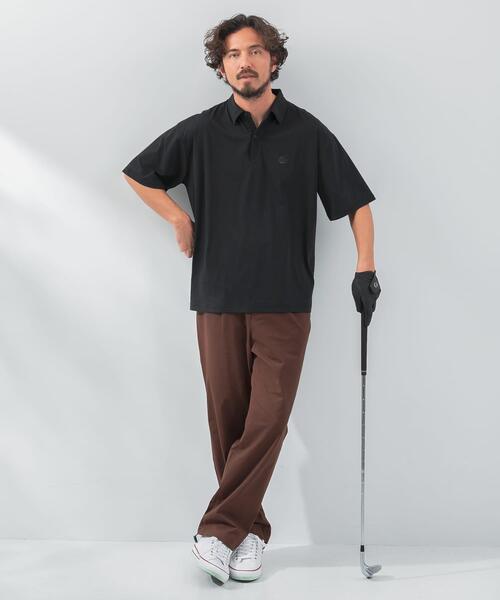 URBAN RESEARCH Sonny Label（アーバンリサーチサニーレーベル）の「『吸水速乾』OOPS　ハイストレッチポロシャツ（ポロシャツ・メンズ・ネイビー/ブラック/カーキ・MEDIUM/LARGE）」の17枚目の写真