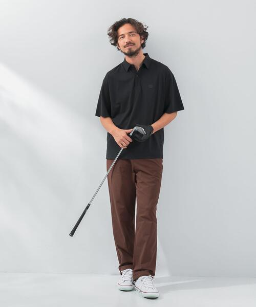 URBAN RESEARCH Sonny Label（アーバンリサーチサニーレーベル）の「『吸水速乾』OOPS　ハイストレッチポロシャツ（ポロシャツ・メンズ・ネイビー/ブラック/カーキ・MEDIUM/LARGE）」の18枚目の写真