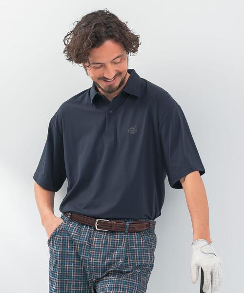 URBAN RESEARCH Sonny Label（アーバンリサーチサニーレーベル）の「『吸水速乾』OOPS　ハイストレッチポロシャツ（ポロシャツ・メンズ・ネイビー/ブラック/カーキ・MEDIUM/LARGE）」の22枚目の写真