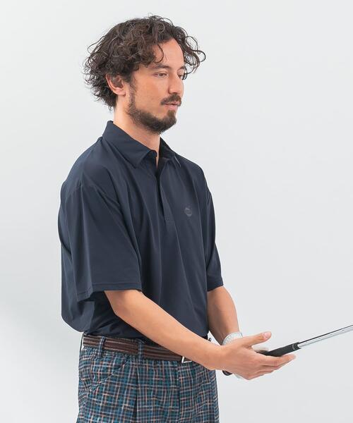 URBAN RESEARCH Sonny Label（アーバンリサーチサニーレーベル）の「『吸水速乾』OOPS　ハイストレッチポロシャツ（ポロシャツ・メンズ・ネイビー/ブラック/カーキ・MEDIUM/LARGE）」の16枚目の写真