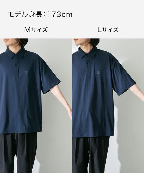 URBAN RESEARCH Sonny Label（アーバンリサーチサニーレーベル）の「『吸水速乾』OOPS　ハイストレッチポロシャツ（ポロシャツ・メンズ・ネイビー/ブラック/カーキ・MEDIUM/LARGE）」の12枚目の写真