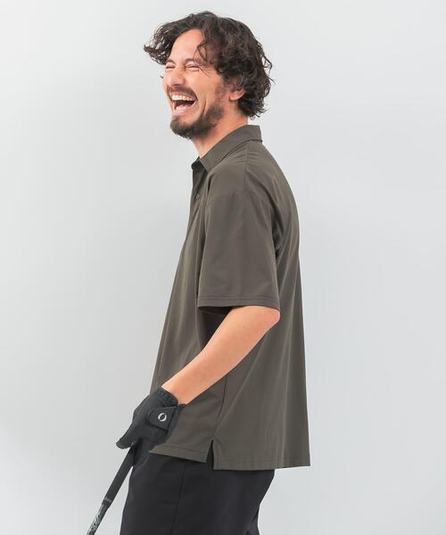 URBAN RESEARCH Sonny Label（アーバンリサーチサニーレーベル）の「『吸水速乾』OOPS　ハイストレッチポロシャツ（ポロシャツ・メンズ・ネイビー/ブラック/カーキ・MEDIUM/LARGE）」の6枚目の写真