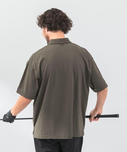 URBAN RESEARCH Sonny Label（アーバンリサーチサニーレーベル）の「『吸水速乾』OOPS　ハイストレッチポロシャツ（ポロシャツ・メンズ・ネイビー/ブラック/カーキ・MEDIUM/LARGE）」の7枚目の写真