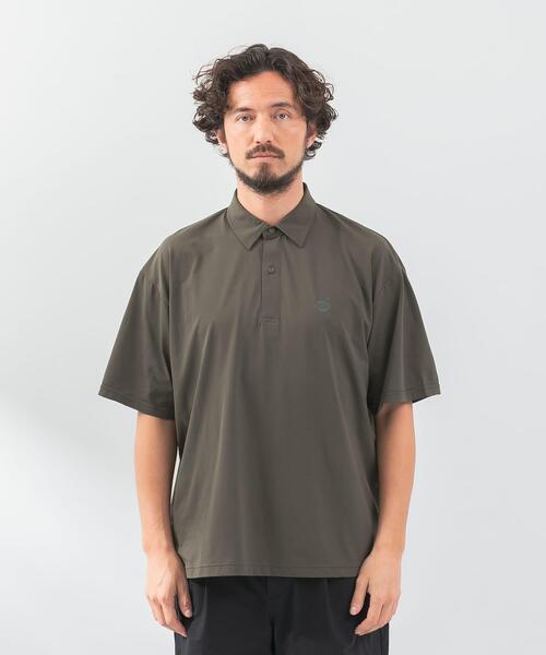 URBAN RESEARCH Sonny Label（アーバンリサーチサニーレーベル）の「『吸水速乾』OOPS　ハイストレッチポロシャツ（ポロシャツ・メンズ・ネイビー/ブラック/カーキ・MEDIUM/LARGE）」の10枚目の写真