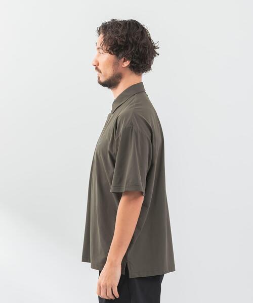 URBAN RESEARCH Sonny Label（アーバンリサーチサニーレーベル）の「『吸水速乾』OOPS　ハイストレッチポロシャツ（ポロシャツ・メンズ・ネイビー/ブラック/カーキ・MEDIUM/LARGE）」の11枚目の写真