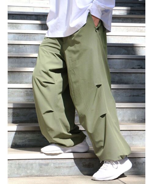 CRAFT STANDARD BOUTIQUE(クラフトスタンダードブティック)の「【機能素材】M51型 パンツ(その他パンツ・メンズ・グレイッシュベージュ/カーキ/チャコールグレー・M/XL/L)」の4枚目の写真