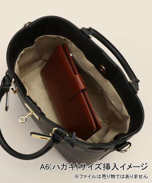 MILOS(ミロス)の「《あべのハルカス・WEB限定》【MILOS】金具付きトートS(トートバッグ・レディース・ブラック・FREE)」の9枚目の写真