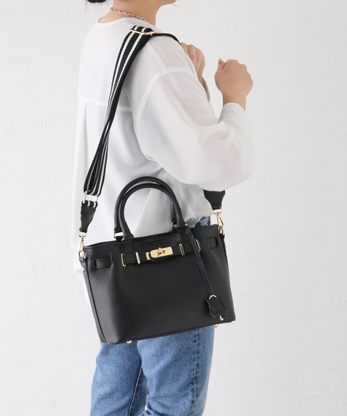 黒 レザートートバッグ 金具付き　【美品】MILOS/ミロス MILOS トートバッグ 「追加17」MILOS/ミロス 金具付きトート