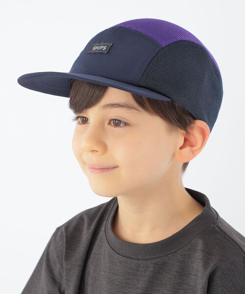 SHIPS（シップス）の「SHIPS KIDS:メッシュ ジェット キャップ（キャップ・キッズ・ネイビー/グリーン・MEDIUM/LARGE）」の7枚目の写真