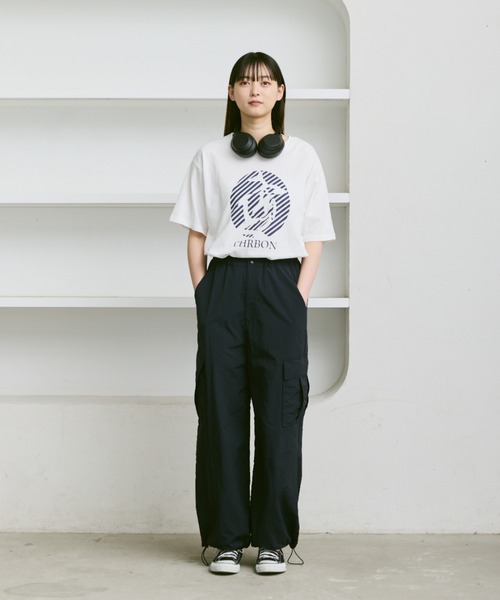 flaner（フラネ）の「Loose assort print tee / ルーズアソートプリントT（Tシャツ/カットソー・レディース・ホワイト系その他2/ホワイト系その他3/ホワイト系その他・LARGE/MEDIUM）」の21枚目の写真