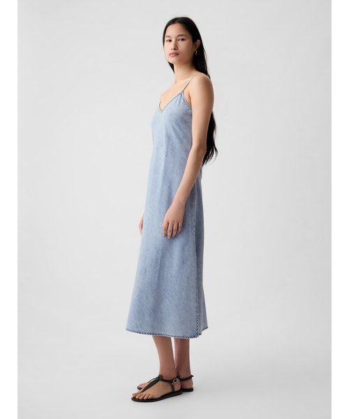 ミュベール 2024年 定価42,900円 ビジュードレス デニムワンピース