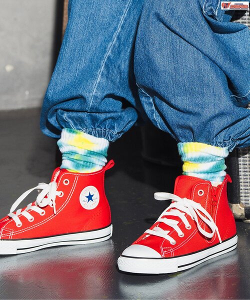 BREEZE（ブリーズ）の「たびsoku Directed by Sasya,HINATA.M,ITTA from KADOKAWA DREAMS（ソックス/靴下・キッズ・ブルー/オフホワイト/ブラック/エメラルド/レインボー/ライム/レッド/チェック/オレンジ・18/21/24）」の5枚目の写真