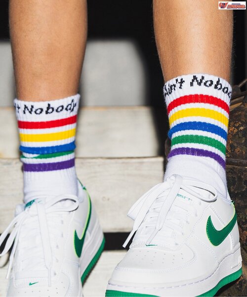 BREEZE（ブリーズ）の「たびsoku Directed by Sasya,HINATA.M,ITTA from KADOKAWA DREAMS（ソックス/靴下・キッズ・ブルー/オフホワイト/ブラック/エメラルド/レインボー/ライム/レッド/チェック/オレンジ・18/21/24）」の8枚目の写真