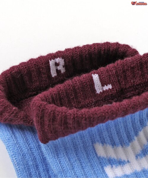 BREEZE（ブリーズ）の「たびsoku Directed by Sasya,HINATA.M,ITTA from KADOKAWA DREAMS（ソックス/靴下・キッズ・ブルー/オフホワイト/ブラック/エメラルド/レインボー/ライム/レッド/チェック/オレンジ・18/21/24）」の14枚目の写真