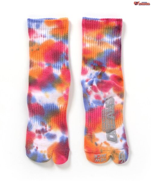 BREEZE（ブリーズ）の「たびsoku Directed by Sasya,HINATA.M,ITTA from KADOKAWA DREAMS（ソックス/靴下・キッズ・ブルー/オフホワイト/ブラック/エメラルド/レインボー/ライム/レッド/チェック/オレンジ・18/21/24）」の20枚目の写真