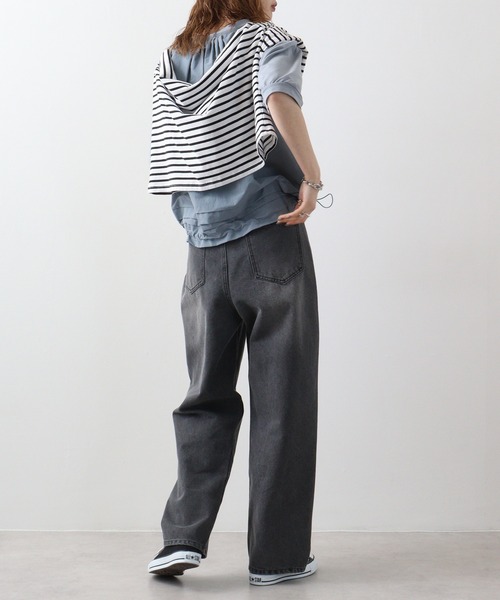 【セール】A.N.L バックシャンカットソーＰＯ（Tシャツ/カットソー）｜a.n.l（エーエヌエル レーベル）