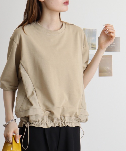 【セール】A.N.L バックシャンカットソーＰＯ（Tシャツ/カットソー）｜a.n.l（エーエヌエル レーベル）