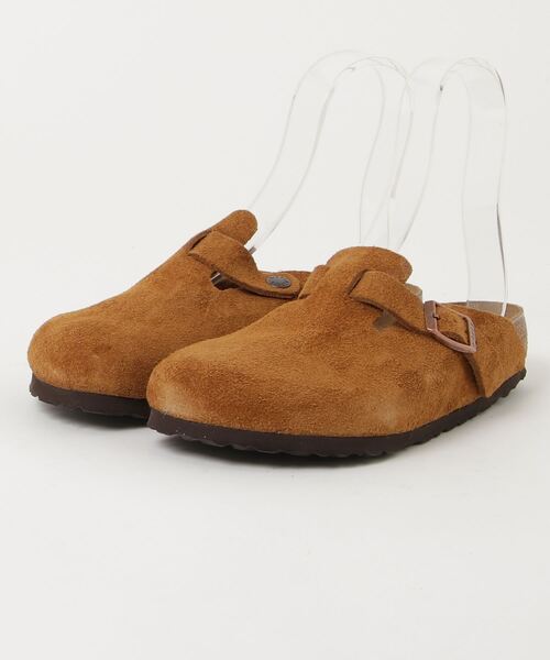 ビルケンシュトック BIRKENSTOCK Boston SFB Suede Mink