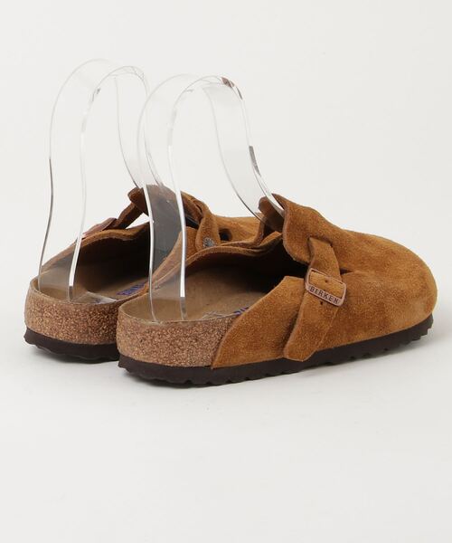 BIRKENSTOCK(ビルケンシュトック)の「ビルケンシュトック BIRKENSTOCK Boston SFB Suede Mink(サンダル・メンズ・キャメル・23.0cm/24.0cm/25.0cm/26.0cm/27.0cm/28.0cm)」の2枚目の写真
