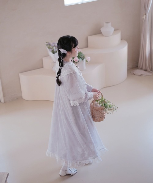 miolite(ミオライト)の「シアー ガウン ワンピース miolite(ワンピース・レディース・ホワイト・M)」の12枚目の写真