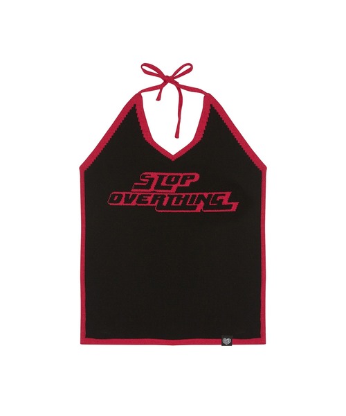 LUVISTRUE（ラヴイズトゥルー）の「RT HALTERNECK KNIT（ニット/セーター・レディース・ブラック/ブルー・FREE）」の6枚目の写真