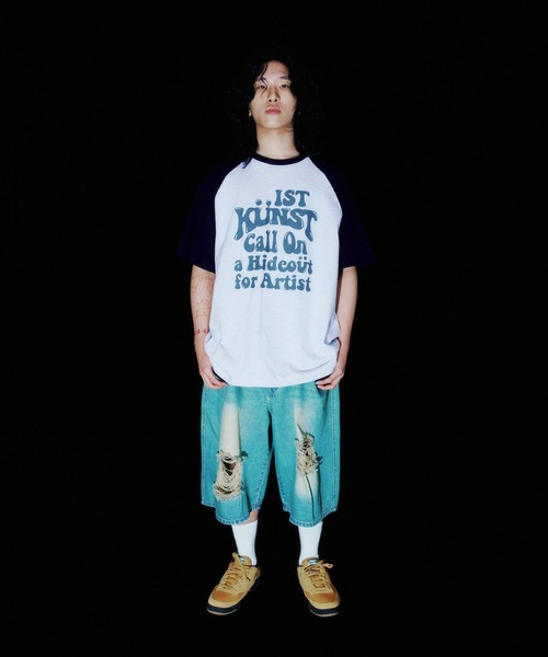 【セール】【UNISEX】ISTKUNST/HIDEOUT T(Tシャツ/カットソー)|ISTKUNST(イストクンスト) 【セール】【UNISEX】ISTKUNST/HIDEOUT T(Tシャツ/カットソー)|ISTKUNST(イストクンスト)