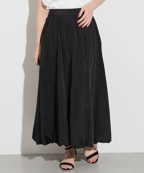 BEAMS HEART(ビームスハート)の「ワッシャー バルーンスカート(スカート・レディース・ブラック/オフホワイト・FREE)」の15枚目の写真