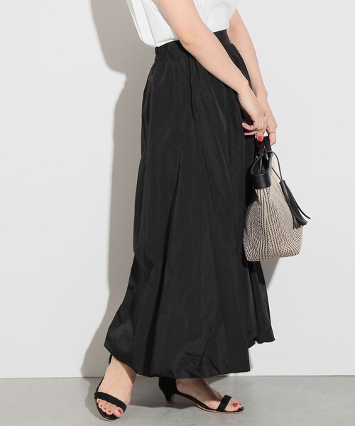 BEAMS HEART(ビームスハート)の「ワッシャー バルーンスカート(スカート・レディース・ブラック/オフホワイト・FREE)」の16枚目の写真