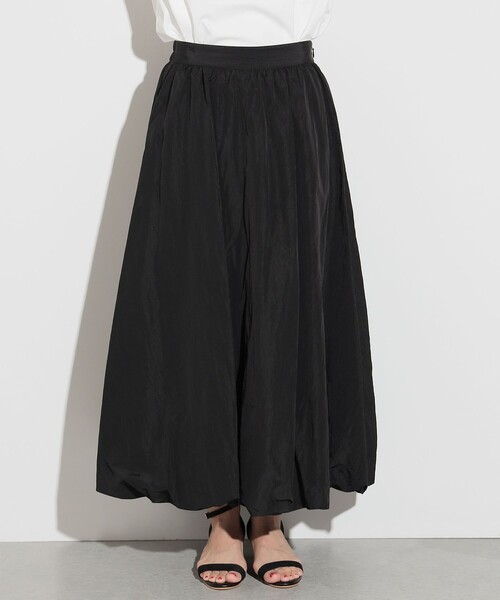 BEAMS HEART(ビームスハート)の「ワッシャー バルーンスカート(スカート・レディース・ブラック/オフホワイト・FREE)」の18枚目の写真