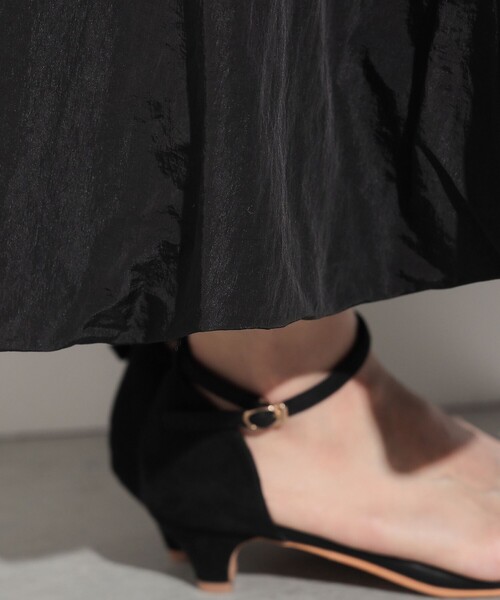 BEAMS HEART(ビームスハート)の「ワッシャー バルーンスカート(スカート・レディース・ブラック/オフホワイト・FREE)」の21枚目の写真