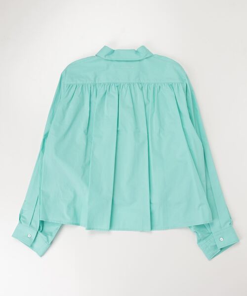 MM6 Maison Margiela(エムエムシックス メゾン マルジェラ)の「MM6 Maison Margiela(エムエムシックス メゾン マルジェラ)Kids & Junior 長袖シャツ(シャツ/ブラウス・キッズ・ライトグリーン/ホワイト/ブラック・14Y/16Y/12Y/10Y)」の4枚目の写真