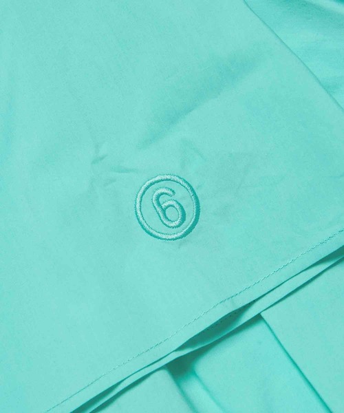 MM6 Maison Margiela(エムエムシックス メゾン マルジェラ)の「MM6 Maison Margiela(エムエムシックス メゾン マルジェラ)Kids & Junior 長袖シャツ(シャツ/ブラウス・キッズ・ライトグリーン/ホワイト/ブラック・14Y/16Y/12Y/10Y)」の8枚目の写真