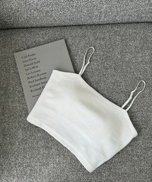 ショート丈ブラトップ【カップ付き】