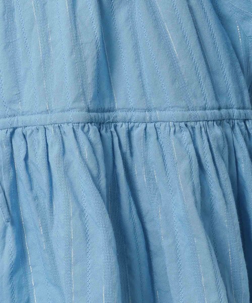 niko and...(ニコアンド)の「ラメドビーリボンブラウス(シャツ/ブラウス・レディース・チャコール/オフホワイト/ブルー・FREE)」の14枚目の写真