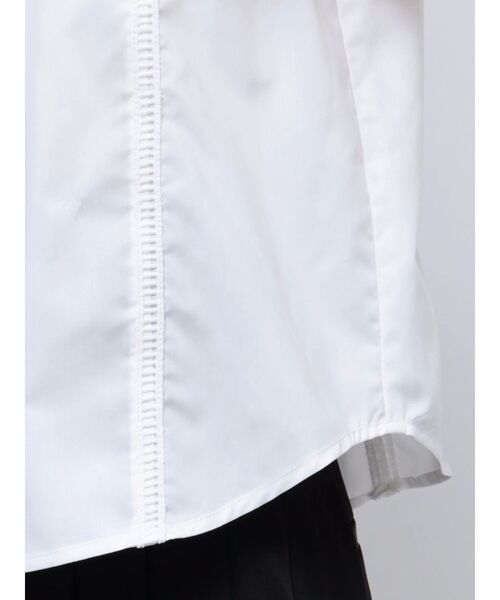 MERCURYDUO（マーキュリーデュオ）の「2WAYオープンショルダーラッフルブラウス（シャツ/ブラウス・レディース・オフホワイト/その他1/ブルー・FREE）」の18枚目の写真