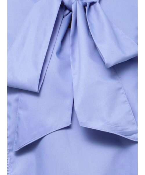 MERCURYDUO（マーキュリーデュオ）の「2WAYオープンショルダーラッフルブラウス（シャツ/ブラウス・レディース・オフホワイト/その他1/ブルー・FREE）」の22枚目の写真