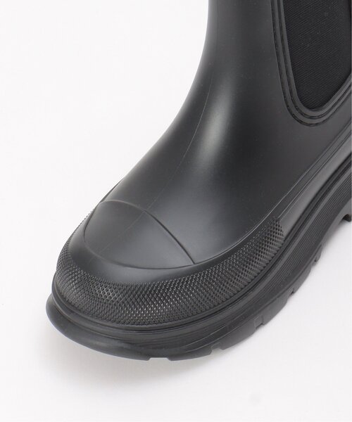 VENCEEXCHANGE（ヴァンスエクスチェンジ）の「厚底サイドゴアレインブーツ（ブーツ・レディース・ブラック・L/M）」の7枚目の写真