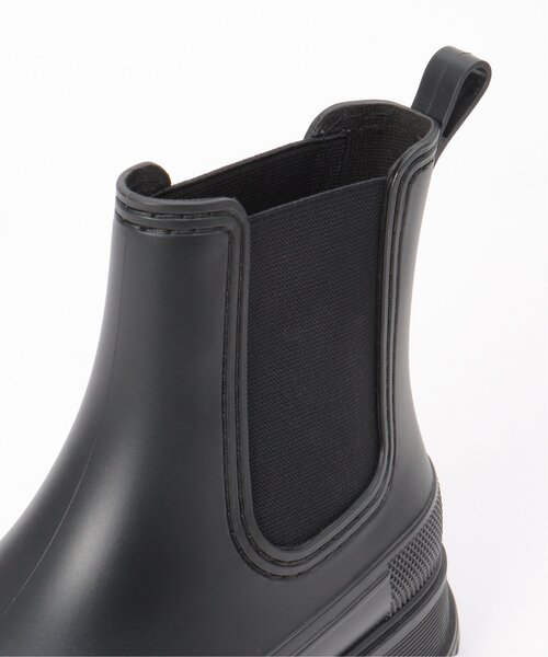 VENCEEXCHANGE（ヴァンスエクスチェンジ）の「厚底サイドゴアレインブーツ（ブーツ・レディース・ブラック・L/M）」の6枚目の写真