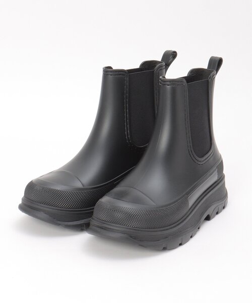 VENCEEXCHANGE（ヴァンスエクスチェンジ）の「厚底サイドゴアレインブーツ（ブーツ・レディース・ブラック・L/M）」の3枚目の写真